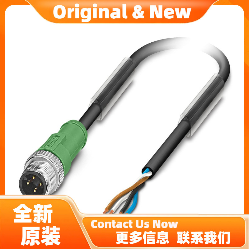 菲尼克斯SAC-8P- 5,0-PUR/M 8FS - 传感器/执行器电缆 1404189