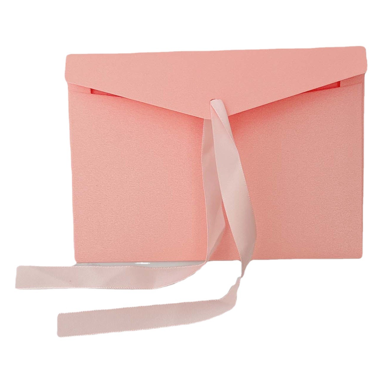 Sobre de color creativo de alto grado sobre europeo arco engrosado papel perlado sobre rosa tarjeta de invitación de estilo occidental