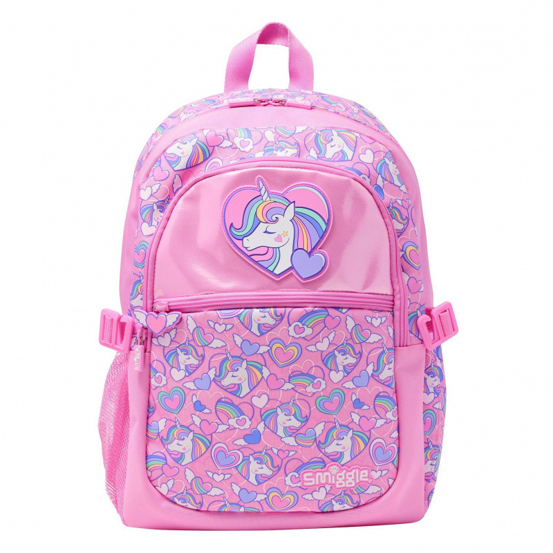 Mochila escolar australiana smiggle Mochila escolar para estudiantes de primaria y secundaria Mochila para exteriores de gran capacidad para niños y niñas Genuino