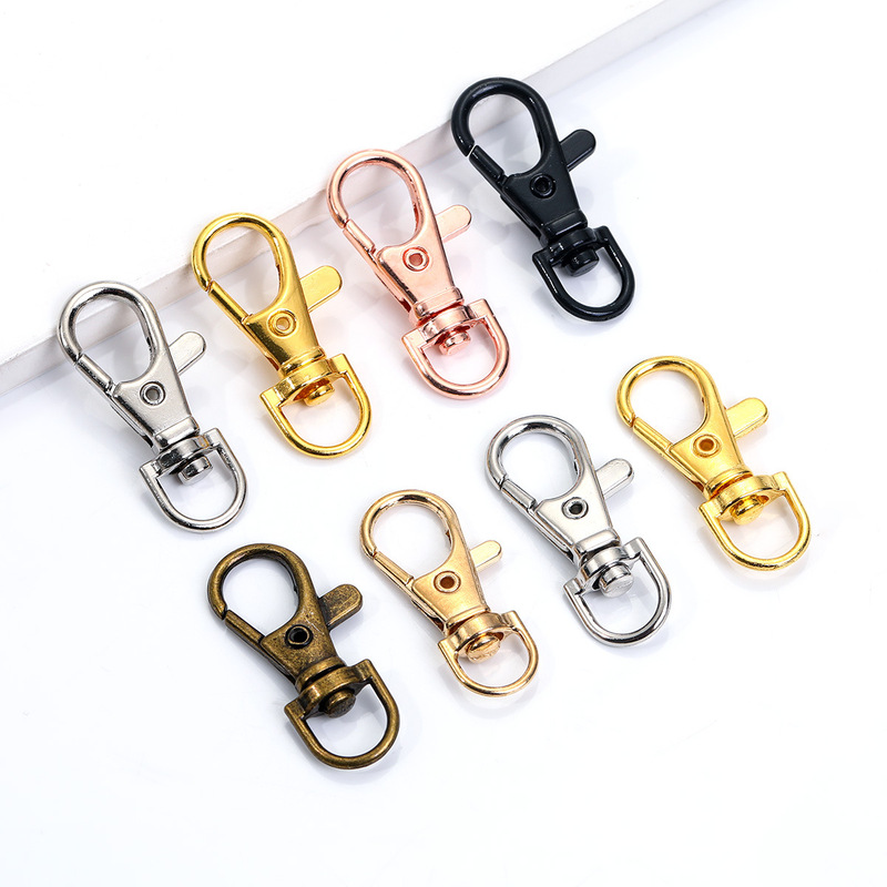 Zinc Alloy Dog Clasp Fish Mouth Clasp Keychain DIY Jewelry Accessories Pet Clasp D-Ring Hook Lobster Clasp Bag Hanging Clasp Zinc Alloy Dog Clasp Fish Mouth Clasp Keychain DIY Jewelry Accessories Pet Clasp D-Ring Hook Lobster Clasp Bag Hanging Clasp