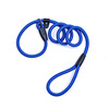 Rainbow p chain dual -silk reflecting P chain pet traction dog traction with pull -pulling dog rope dog chain pet supplies