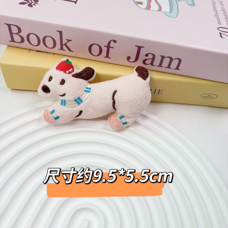 新しいスカーフ子犬ぬいぐるみペンダントキーホルダーバッグペンダント diy ブローチヘアアクセサリー犬アクセサリーアクセサリー|undefined