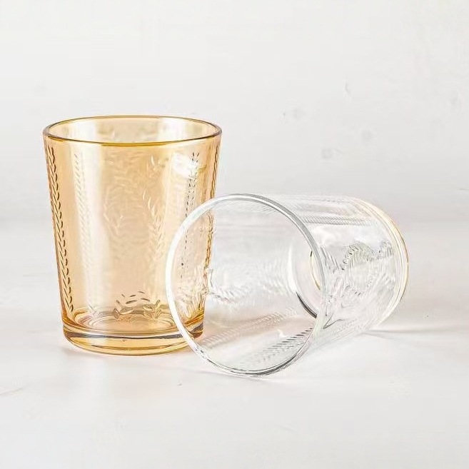 Glass flavored tea