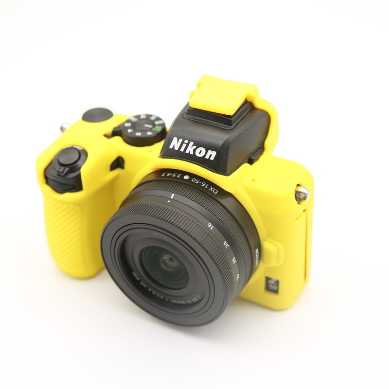 니콘 Z50 카메라 가방 Z50 실리콘 케이스 마이크로 단일 카메라 가방 보호 케이스 실리콘 소프트 백에 적합한 세대