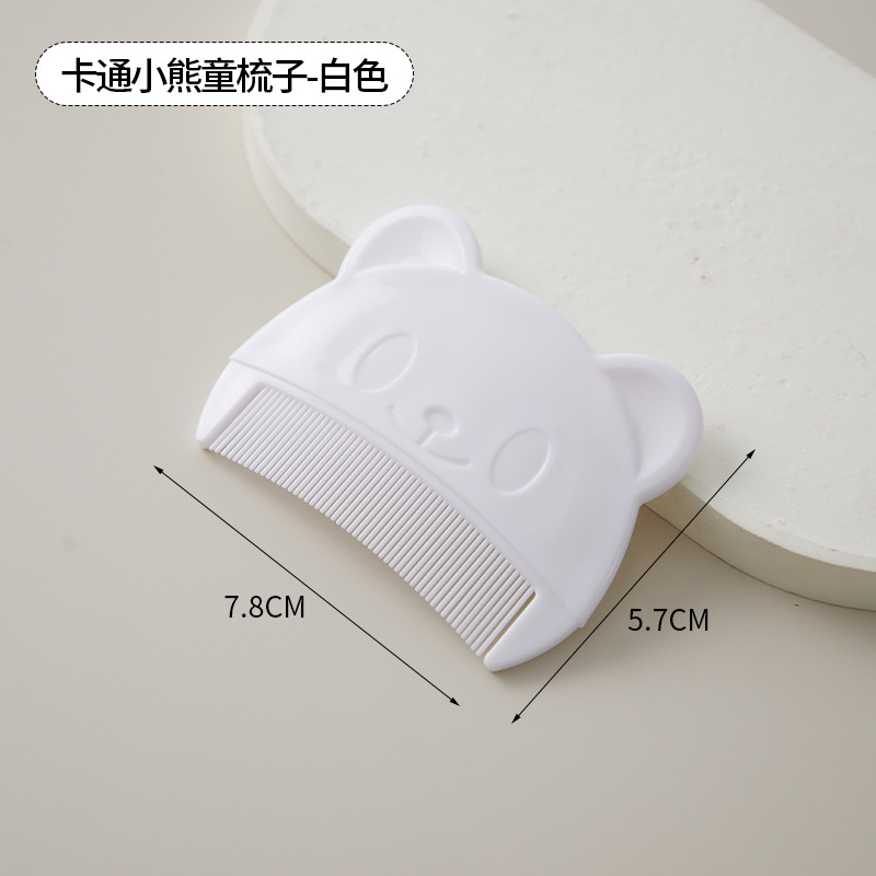 En forma de oso peine bebé eliminación escala fetal peine varón y hembra bebé fetal lavado peine recién nacido eliminación tiña fetal