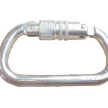 代尔塔（DELTA）轻合金自锁D型钩508014|代尔塔安全钩508014