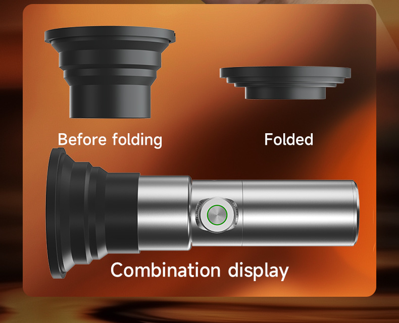 Photography Flashlight, Imaging Light Insert, Magnetic Attachment, Modeling Flashlight, Light Effect Beam Tube, Portable High-Power Flashlight