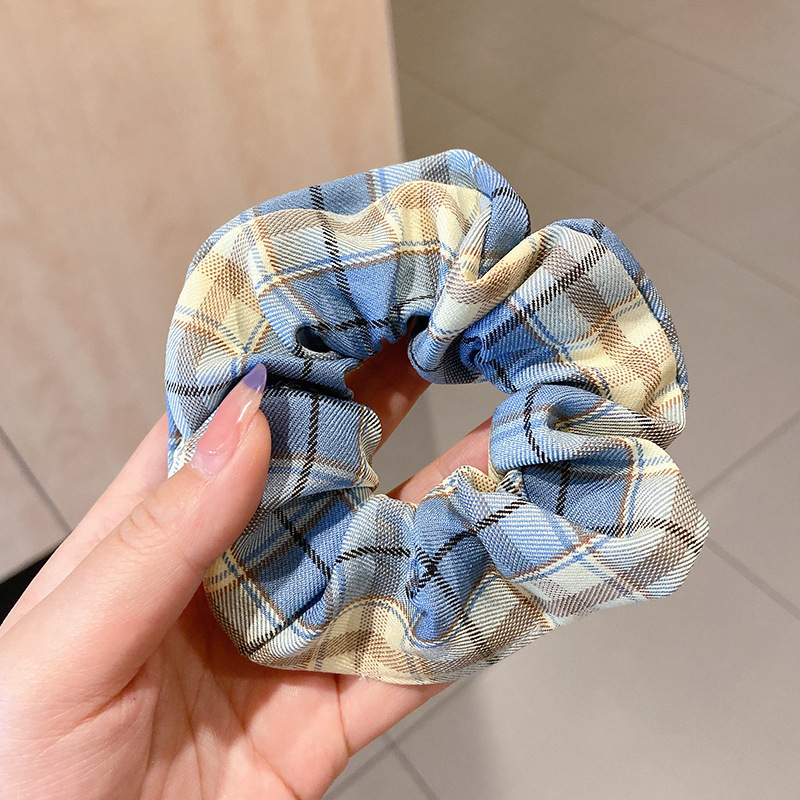 Estilo pastoral francés, diadema de intestino grueso, accesorios para el cabello dulce de alta calidad para mujer, cuerda para la cabeza, nueva cuerda para el cabello de todo fósforo, banda elástica alta