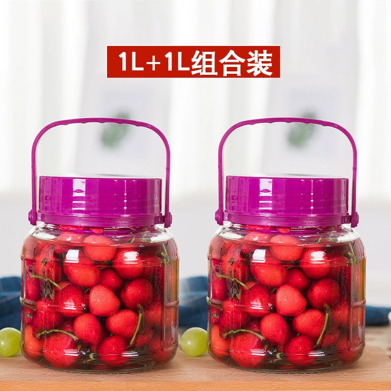 Kimchi банка бытовые стеклянные бутылки квашеная капуста хранение маринованных банок маринованных масса пищевой grade