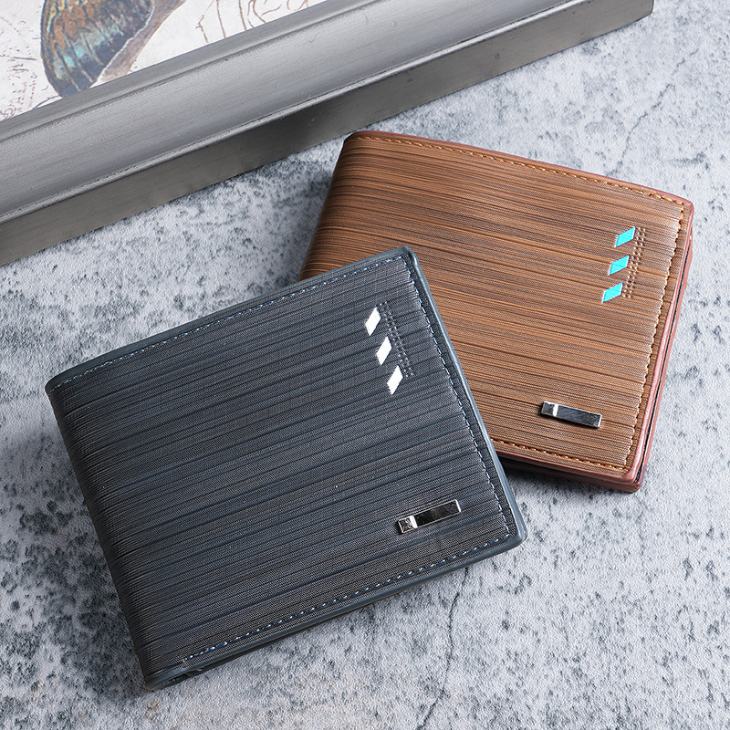 Manufacturer Wholesale Men's Wallet Cross-Border Supply Business Youth Large-Capacity Wallet Multi-Functional Men's Card Holder