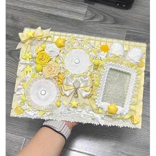 Pain Bag DIY Material Millet Tie Pain Bag Decoration Accessories Filling Baroque Handmade Background Paper Set