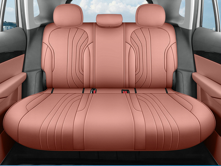 Geely Galaxy E5 Special Seat Cover Napa Leather Four Seasons Universal Full-Surrounded Breathable Perforated Cushion
