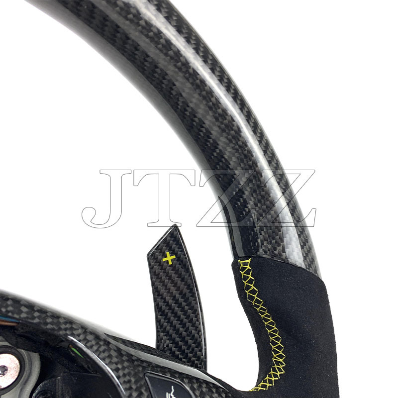 Suitable for Mercedes-Benz GLA-class CLS-class CLA45W204W176W218W219 steering wheel carbon fiber modification