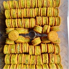 伝統的な緑豆ケーキバルク 4.5kg 揚げ緑豆ケーキ昔ながらの栗のペストリー緑豆ケーキ全箱卸売スナック
