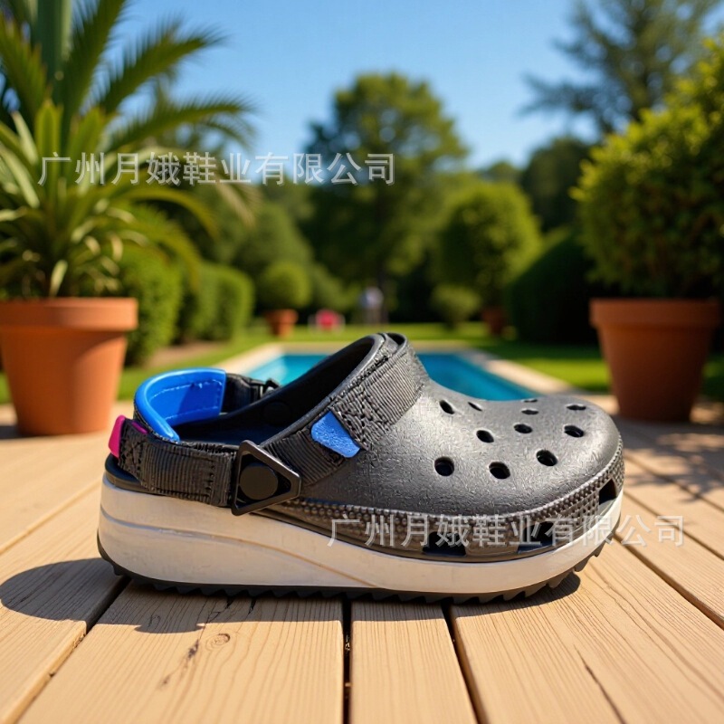 Cool Women's Clogs, Casual Shoes, Height-Increasing Non-Slip Thick-Soled Sandals, Outdoor Mid-Heel Slippers, Beach Shoes Wholesale Cool Women's Clogs, Casual Shoes, Height-Increasing Non-Slip Thick-Soled Sandals, Outdoor Mid-Heel Slippers, Beach Shoes Wholesale