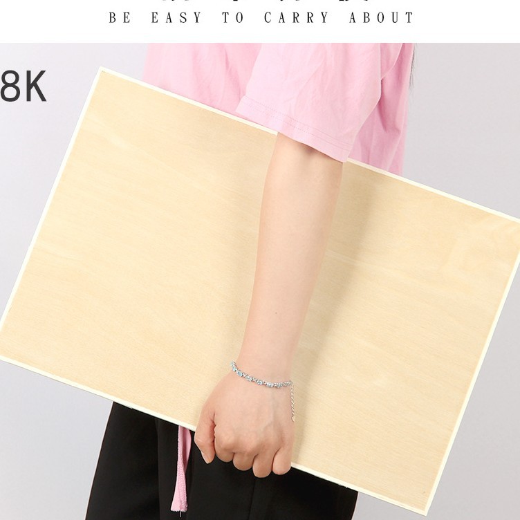 8K Painting Board A3 Painting Board Four Open Painting Board Sketch Specification Board Drawing Board Sketching Wood Painting Board Painting Board 2