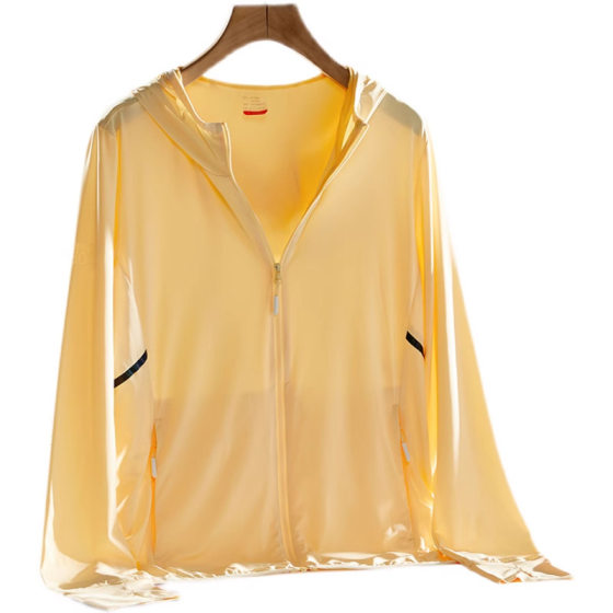 UPF50 Ice Silk Sun Protection Clothing for Men and Women Spring and Summer UV Protection Thin Breathable Hooded Jacket Fishing Sun Protection Clothing