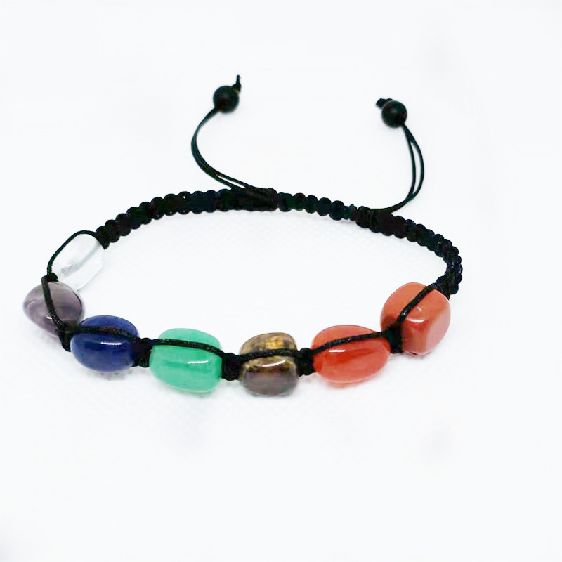 Crystal Material Multicolor Pattern Unisex Gender 1 Piece Retro Multicolor Crystal Unisex Bracelets
