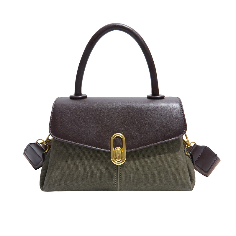 2025 invierno nuevo estilo coreano bolso de mano pequeño bolso de hombro casual retro de mujer moda empalme mochila image 7