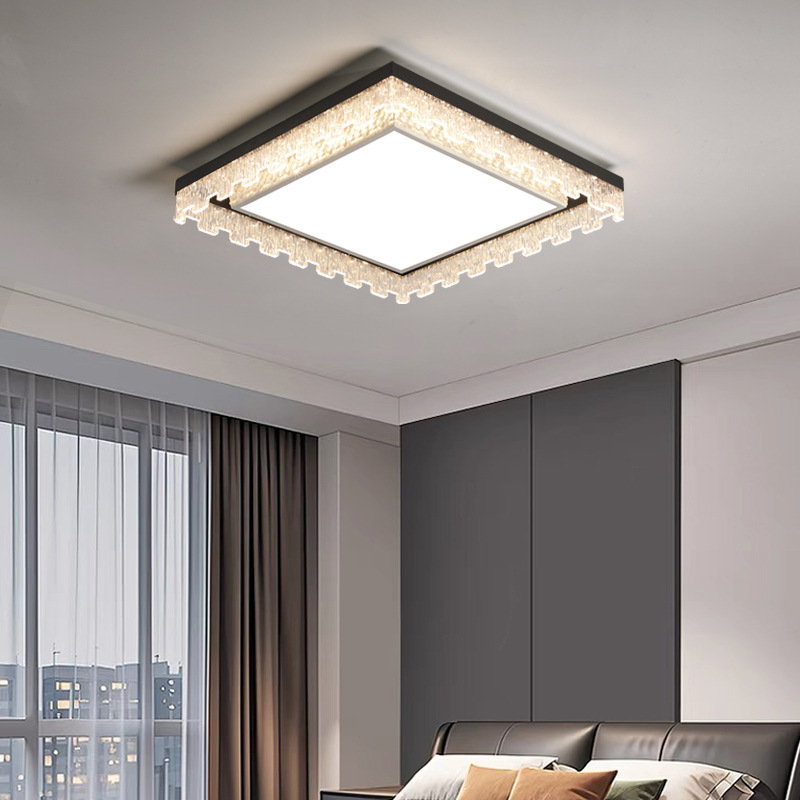 Luces de sala de estar, estilo italiano, atmósfera minimalista 2025, nuevos faros, luces de techo led de lujo ligero, lámparas para toda la casa, luces principales de la sala