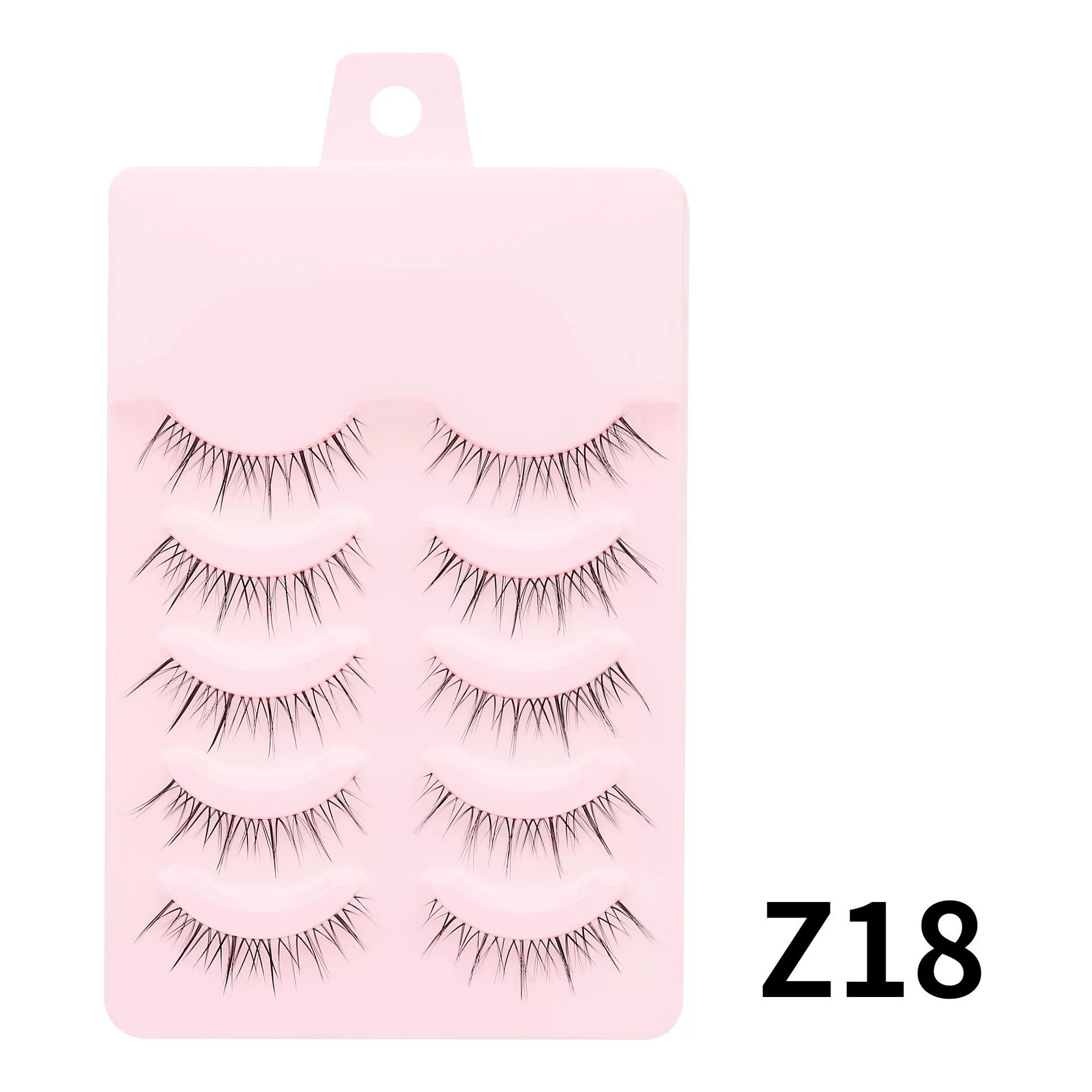 False Eyelashes DINGSEN, 5-Pair Set, Everyday & Cosplay Styles, Assorted Bands