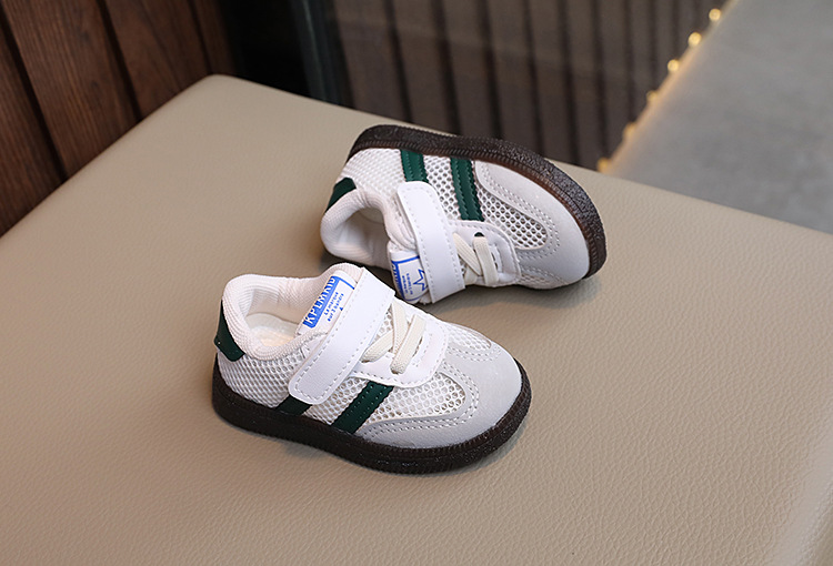 Atmungsaktive Kindersneaker Mit Klettverschluss Und Meshsohle_voghion.com