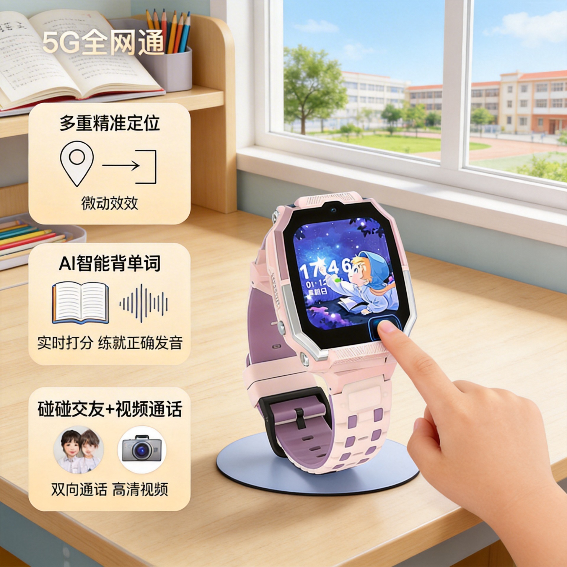 Z9 Genius Phone Watch for Primary School Students Waterproof Smart Z6S Kids Z10 Flagship Store D3 Phone Watch with Card Slot