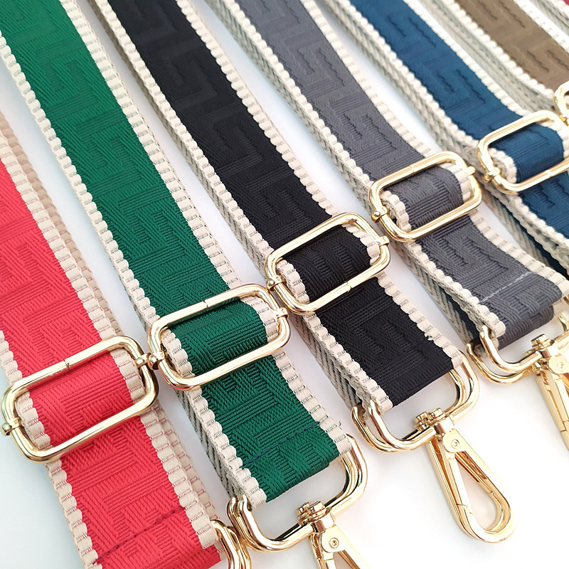 100g Weight Khaki, Grey, Red, Green, Blue, Wine Red, Black Color New Bag Accessories Adjustable Women's Bag Long Replacement Load-reducing Strap 2