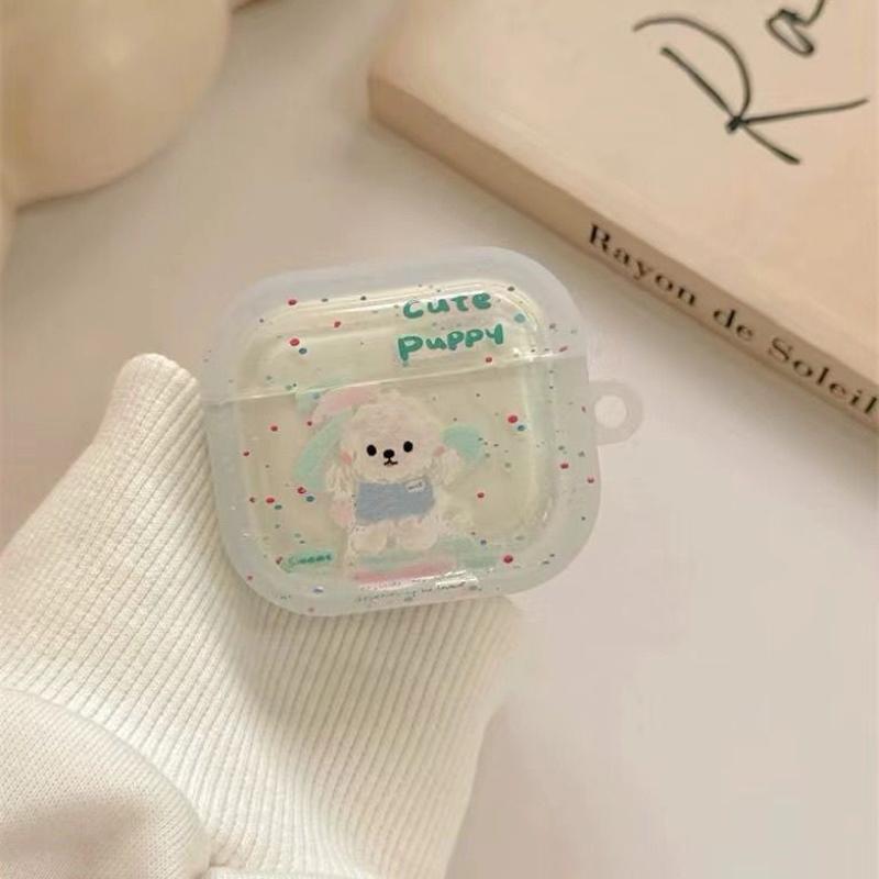 Graffiti con tinta para perros, estuche de protección para AirPods4, estuche de protección para AirPodsspro1, estuche de protección para auriculares de 2 / 3 generación image 5
