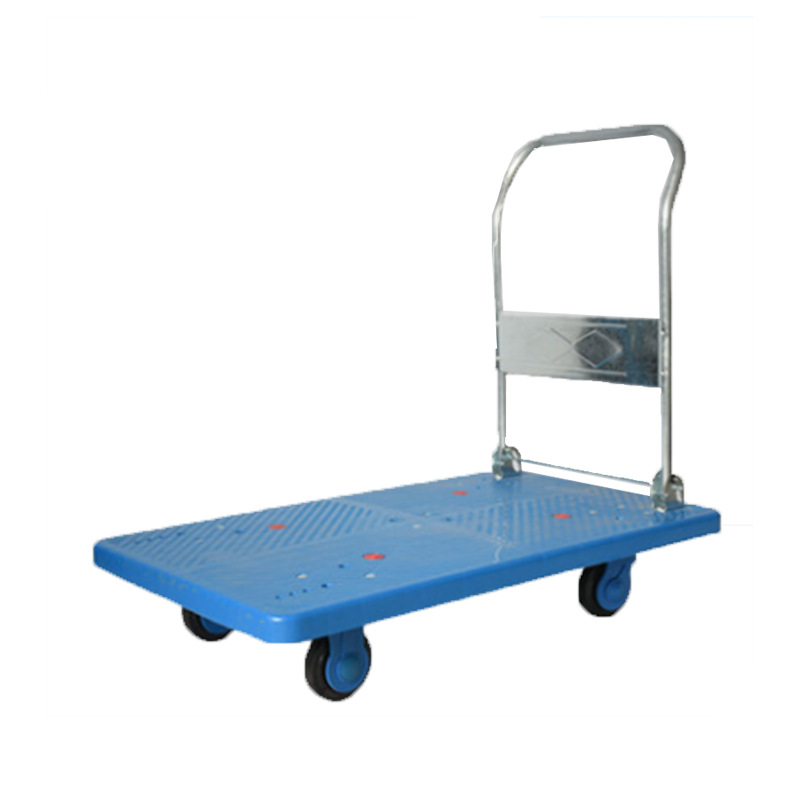 苏识 600*900mm-蓝色 超静音载重300kg 折叠手推车 1.00 辆/个 (