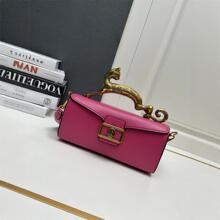 2024新款LAN手提包鳄鱼纹斜挎包时尚轻奢 Pencil Bag单肩女包外贸