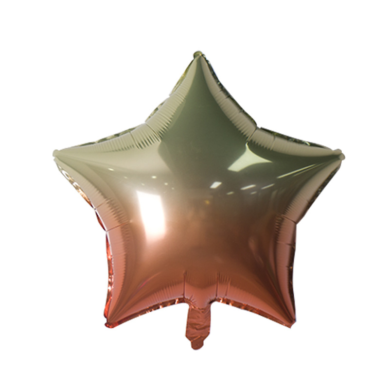 18寸渐变五角星4