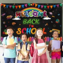 ���R�d�羳�_�W��������Welcome Back to School 100x150cm������