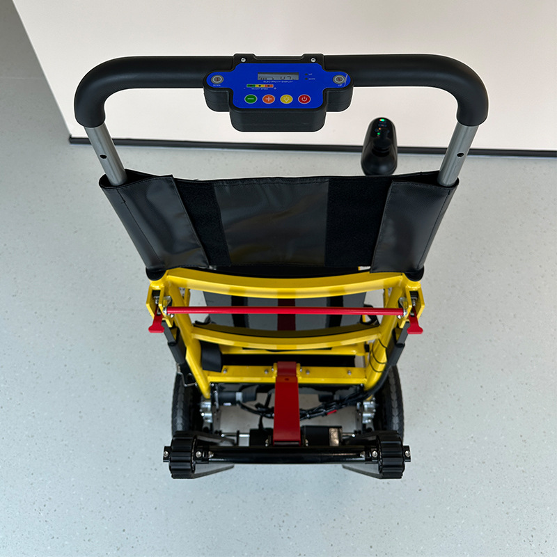 silla de ruedas eléctrica de escalada de escaleras tipo rastreo escaleras eléctricas tripuladas para personas mayores discapacitadas