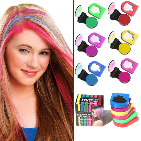 Popular Hair Disposable Hair Dye Powder, Hair Powder, Hair Highlighting Stick, 8 Colors Wholesale