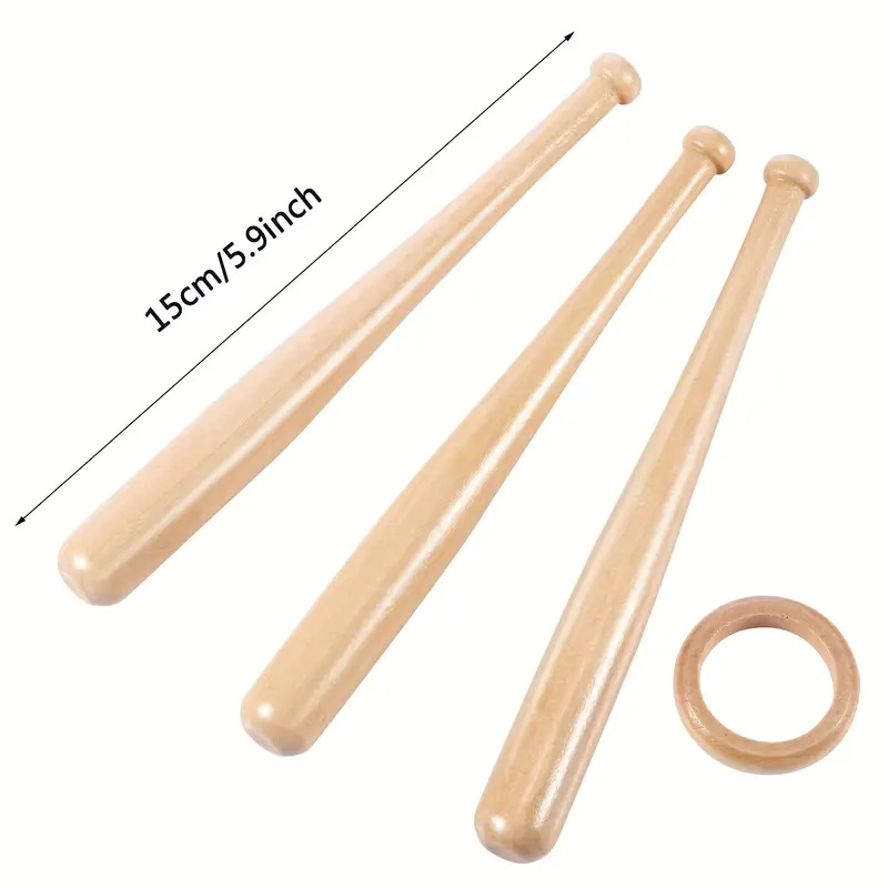 Expositor de béisbol de madera estilo europeo, exclusivo para comercio electrónico, en stock.