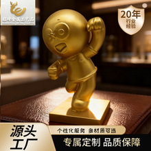 篮球小子金属奖杯创意定制源头工厂锌铝合金来图来样