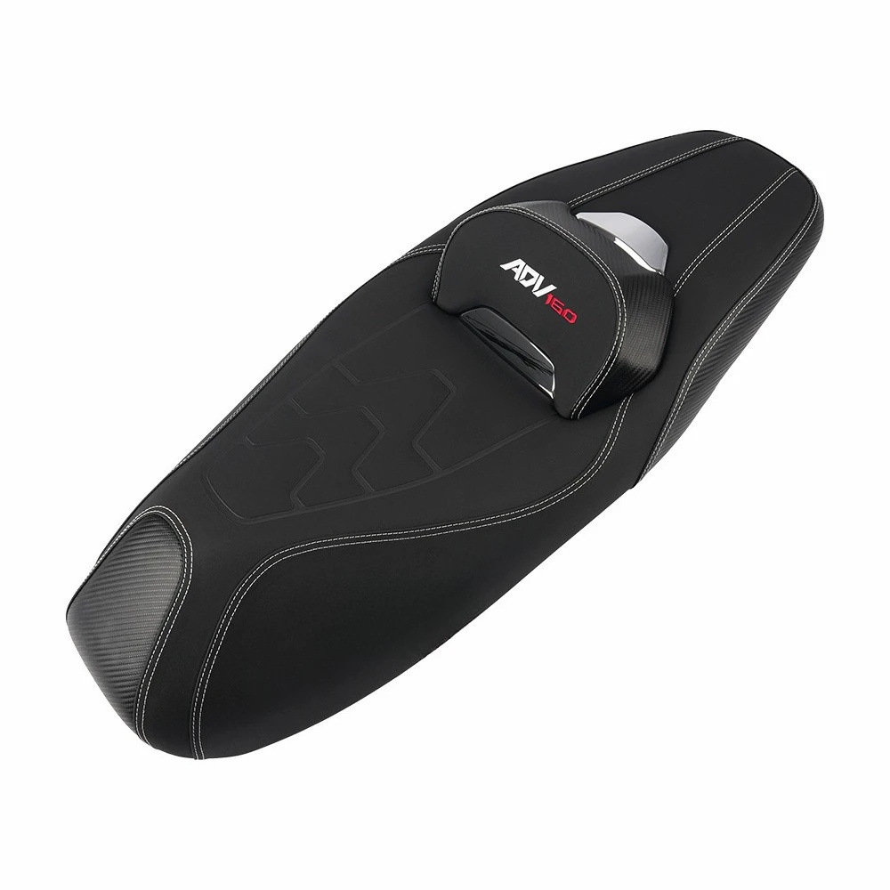 Suitable for 22-26 Models of Honda Adv160 Motorcycle Seat Bags, Modified Seat Cushion Assembly, Comfortable and Soft Backrest Seat Bag