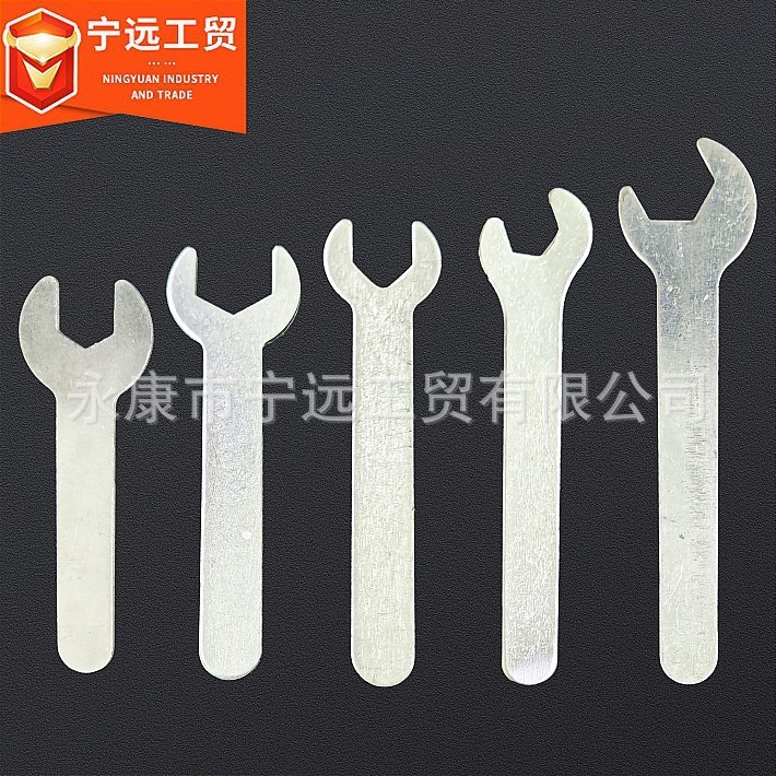 Procesamiento personalizado de 4-32mm llave simple de un solo cabezal chapa de hierro punzón desechable llave de apertura hexagonal al por mayor