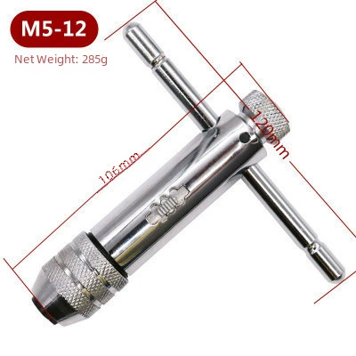 M3-M8 регулируемое шипастое колесо ручка с ключом для кран M5-M12 проводная атака положительный и обратный ключ ручная атака проводные аксессуары