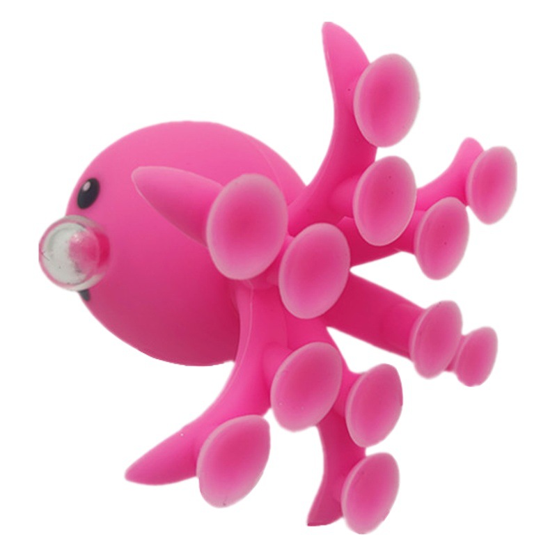 Nuevo juguete de espuma de silicona dibujos animados pulpo pellizco pellizco le lindo animal ventura juguetes descomprimidos al por mayor