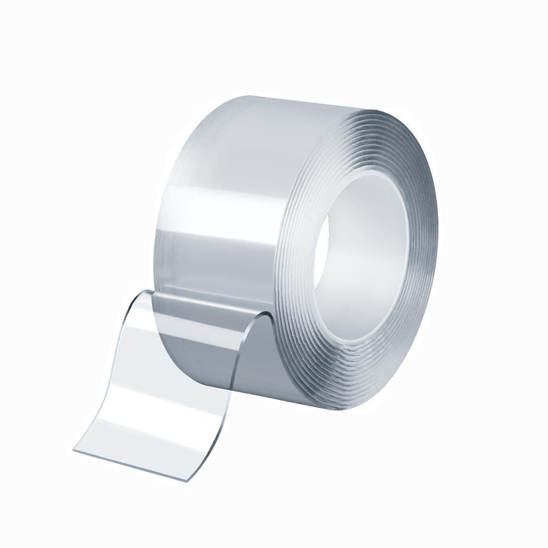 Nano de alta viscosidad adhesivo de doble cara transparente sin marcas nano de silicio de goma magnética de sonido nano cinta adhesiva fuerte adhesivo fuerte