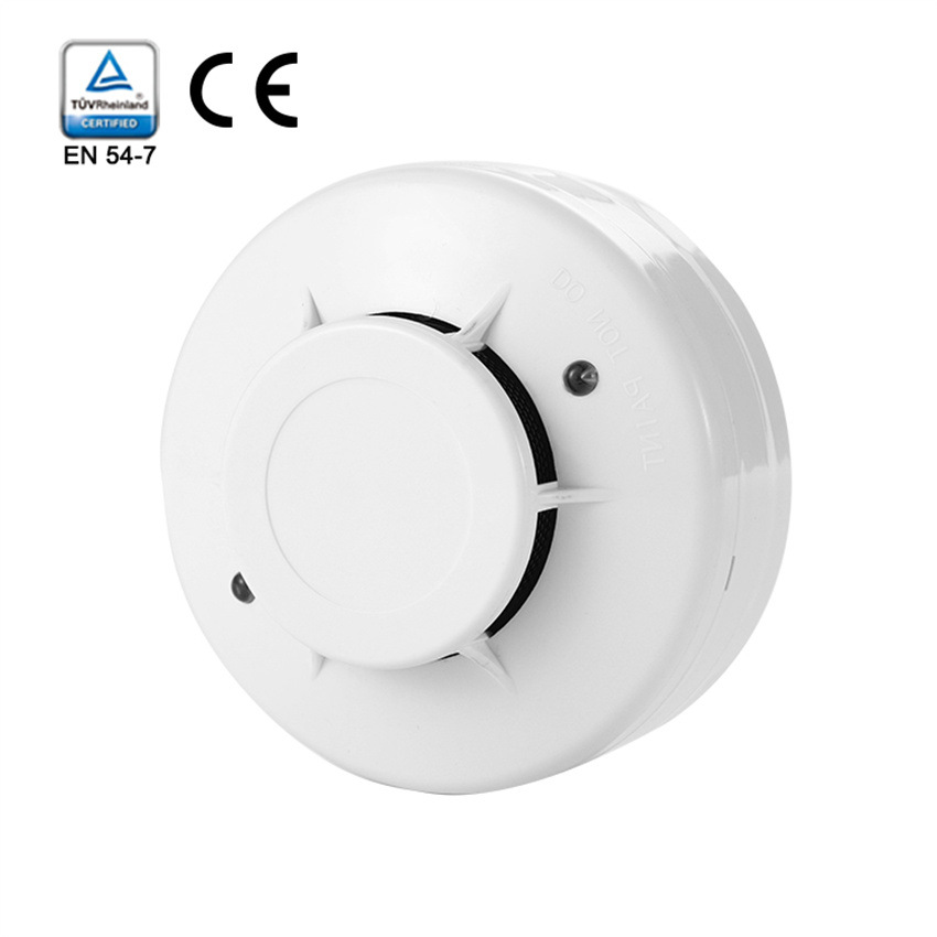 工厂直销EN54联网烟感 有线烟雾报警器 烟雾探测器 火灾报警器