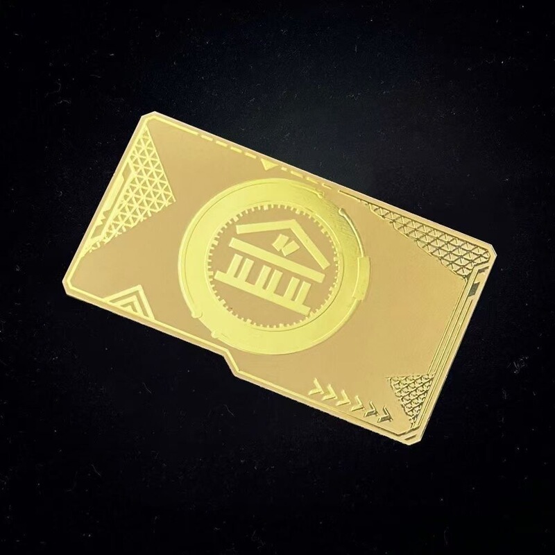 和平精英周边金库钥匙卡nfc房卡金属至尊黑卡NFC黑卡红卡黄卡启动|undefined