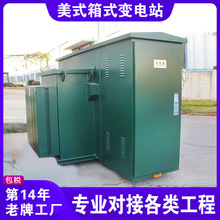ZGS11-1250kva 箱式变电箱1250kva 户外美式箱变 高压变电站