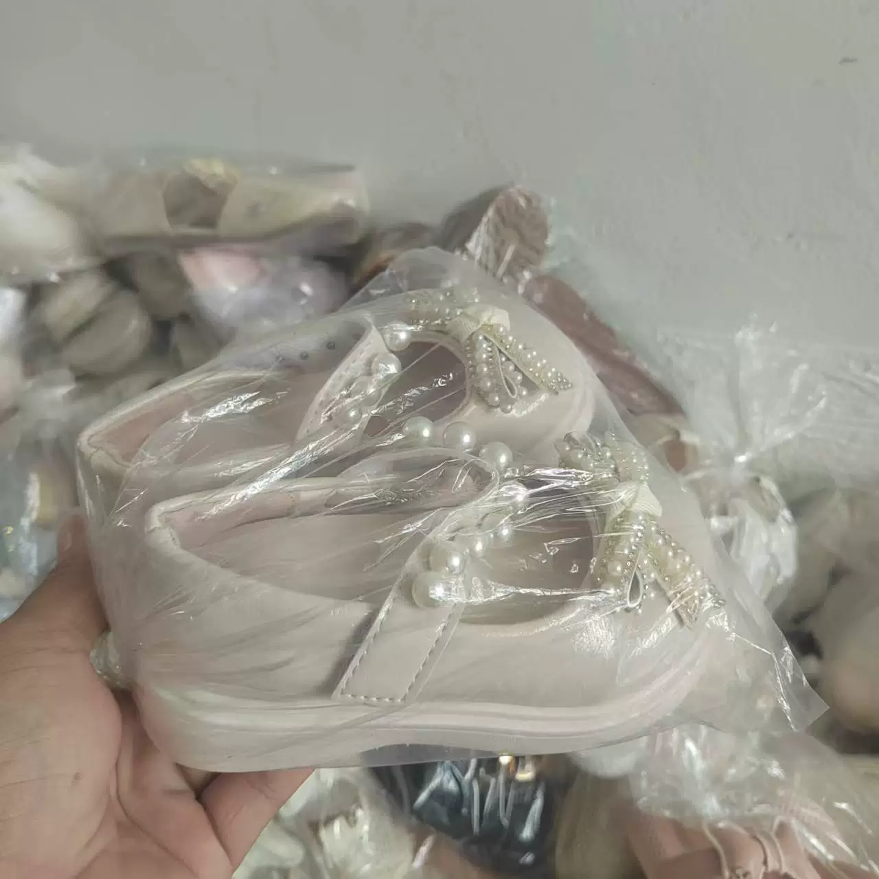 Summer small princess costume, breathable sandals