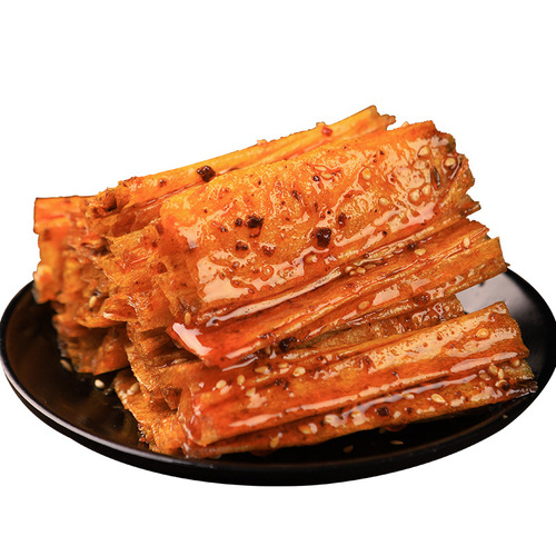 Spicy Year Flowers, Famous Spicy Skin, Spicy Slices, Spicy Bean Skin, Spicy Flavor, Office Leisure Snack, New Year Snacks