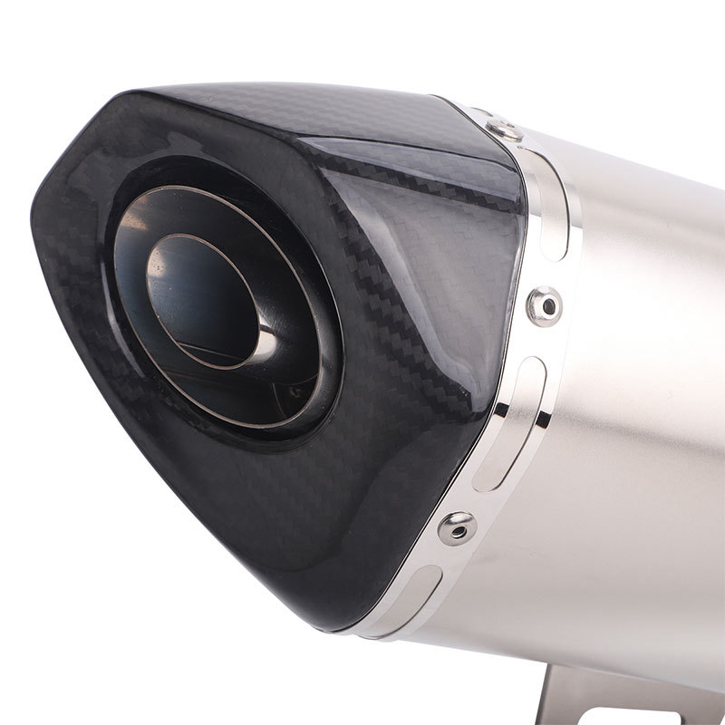 Suitable for motorcycle ZOTES 368 exhaust pipe modification, ZOTES 368 front section, tail section, and full section exhaust pipe