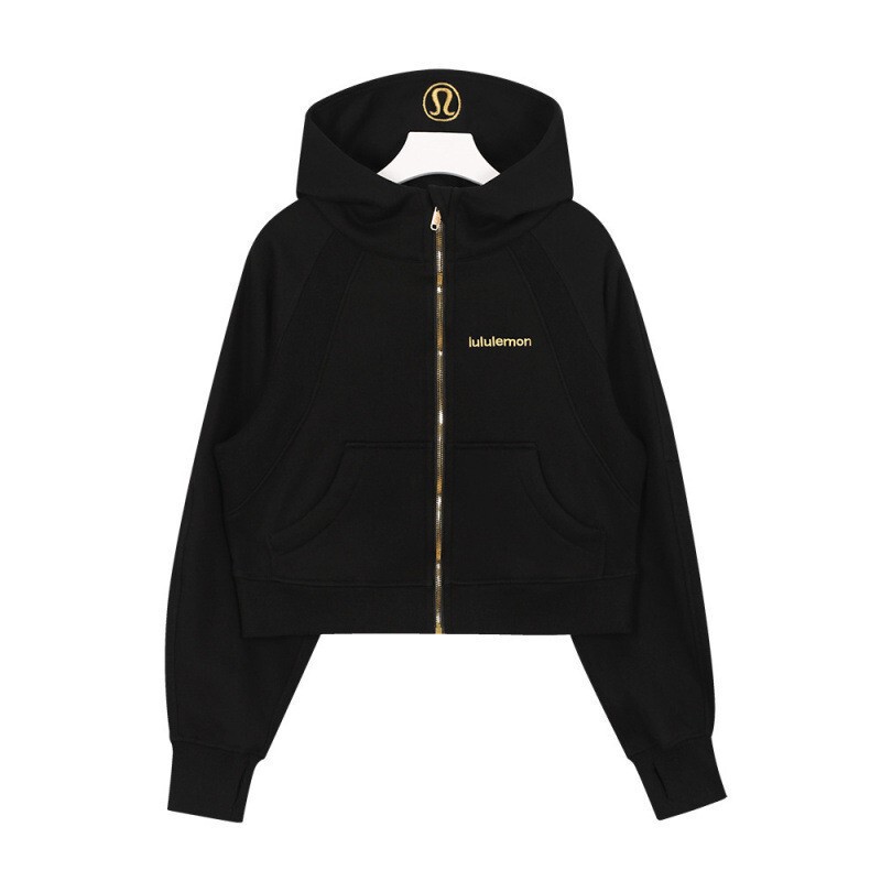Cross-border original LULU women's ultra-loose hooded sweatshirt, limited edition fleece sweatshirt, sports yoga jacket top Cross-border original LULU women's ultra-loose hooded sweatshirt, limited edition fleece sweatshirt, sports yoga jacket top