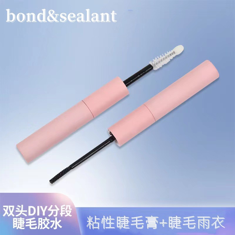 Cross-border foreign trade double diy segmented false eyelash glue disposable quick-drying self-grafting eyelash glue spot